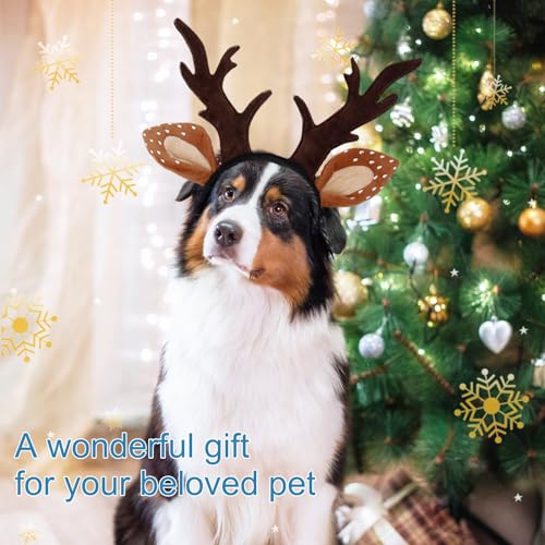 Dog Christmas Reindeer Headband Z71212