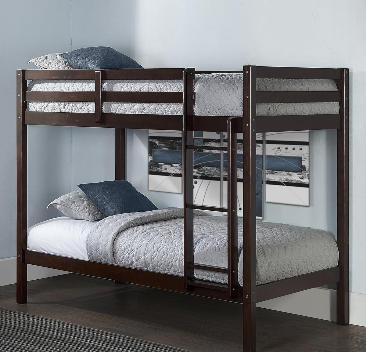 Twin Bunk Bed, White X196