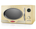 0.9 cu.ft 800-Watt Yellow Countertop Microwave Oven W52260