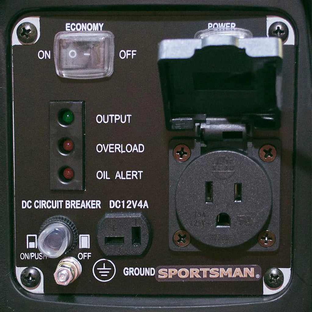 800-Watt Gasoline Powered Inverter Portable Generator J46896