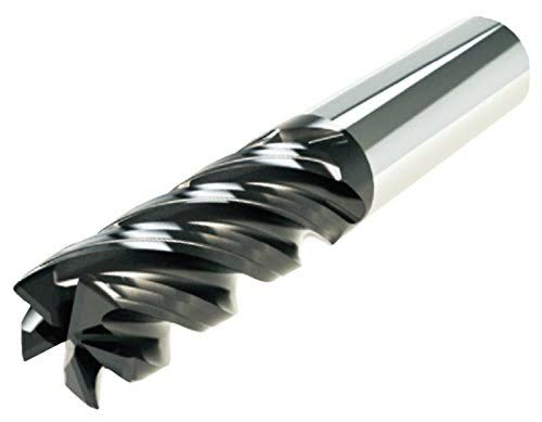 5/8x22 Diameter Carbide End Mill 5 Flute Long Length Variable Helix C606199