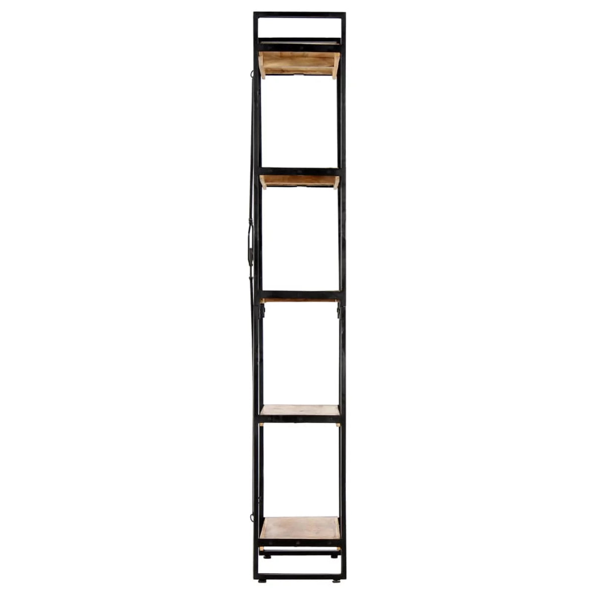 5-Tier Solid Mango Wood Bookcase W42801