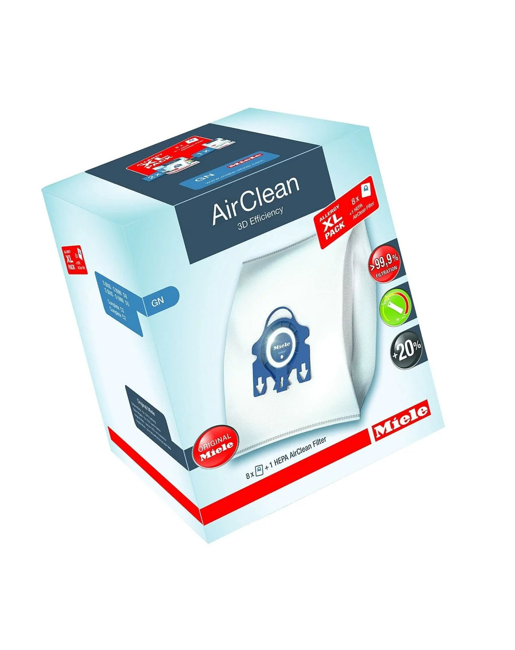 White Vacuum Bag D7582