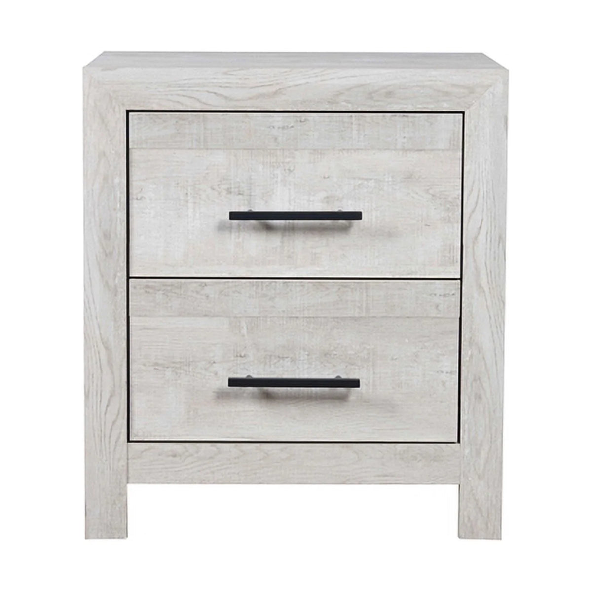King 5PC Wood Bedroom Set in Gray C752