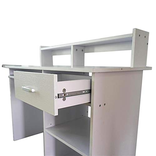 Black Wood Frame Computer Desk G958