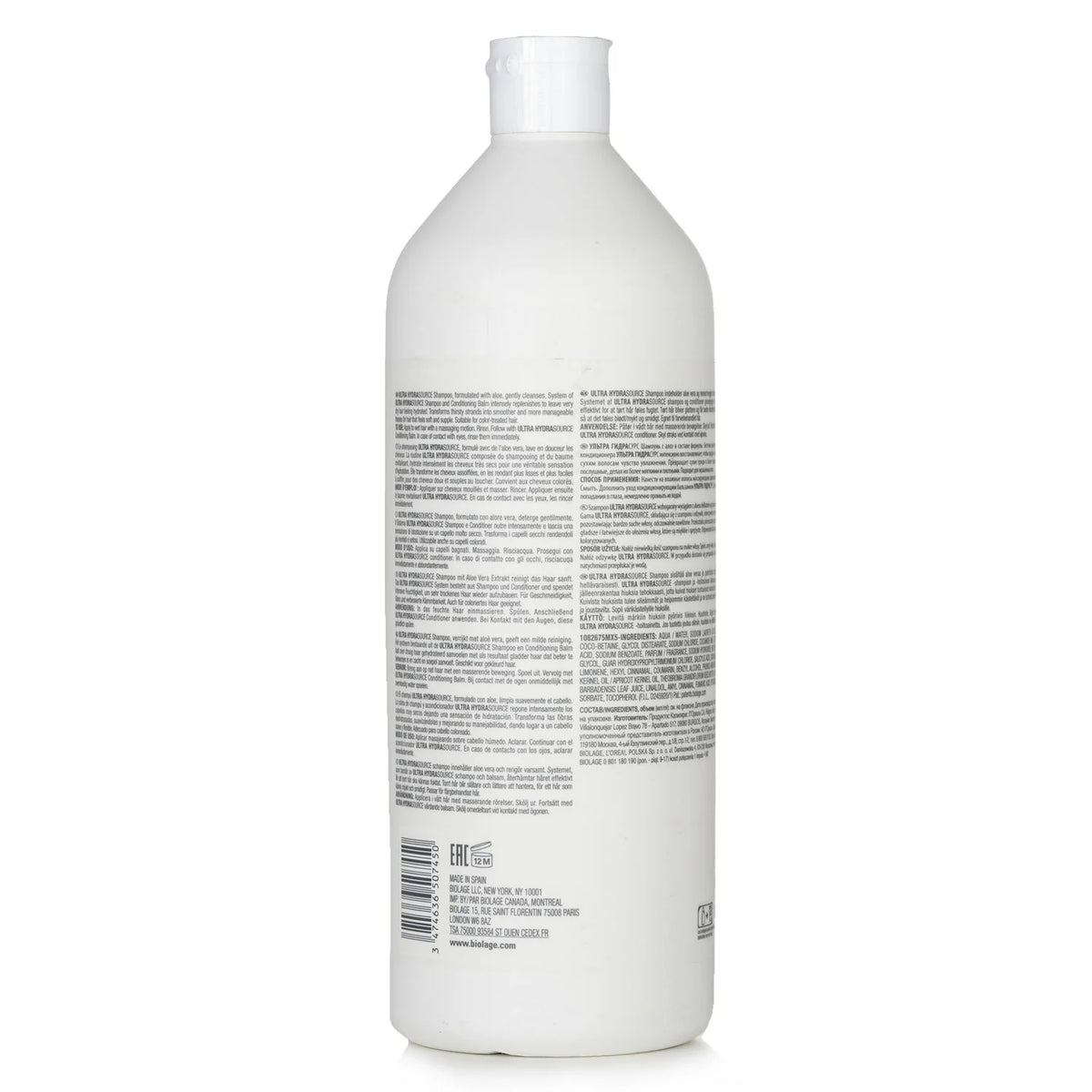 Ultra Hydra Source Shampoo 1000ml K40842