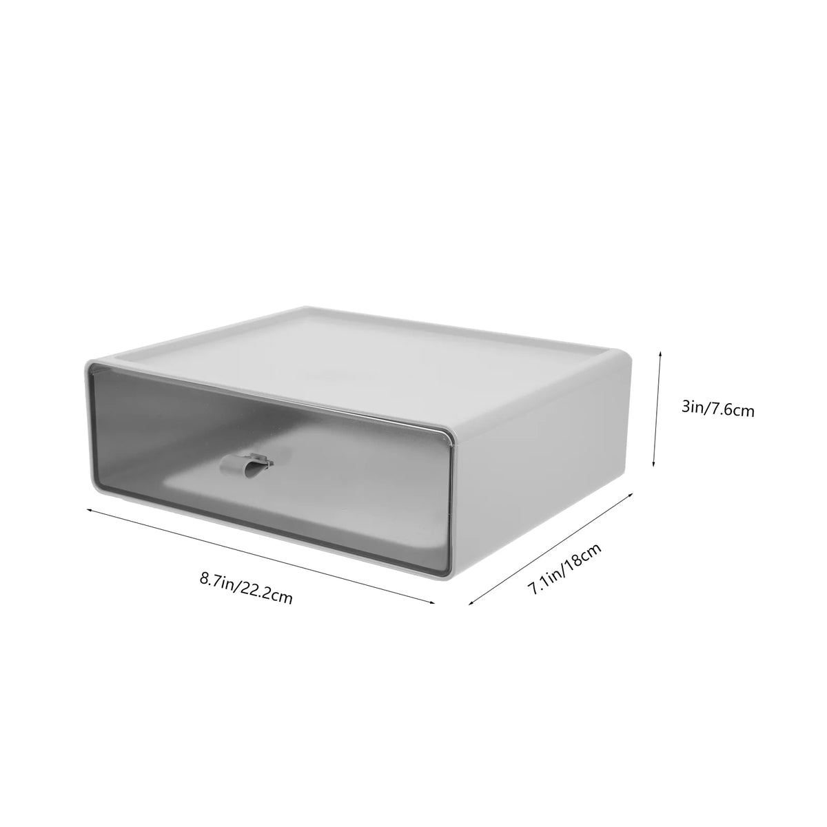 Stackable Desk Drawer Storage Boxes X8548