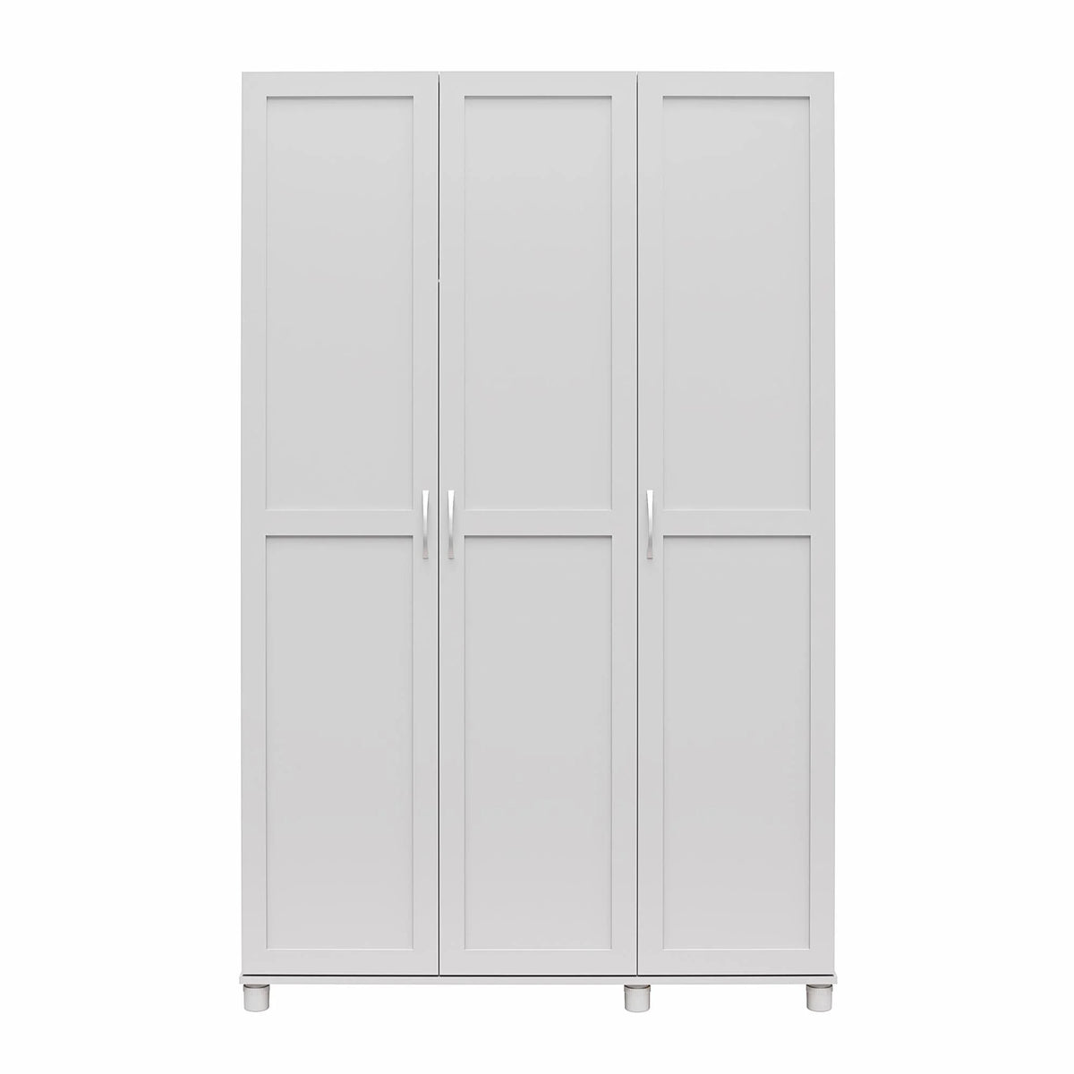 3 Door Dove Gray Wardrobe G825269