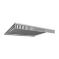 8 ft. Retractable Awning, Linen & White - 78 in. U779