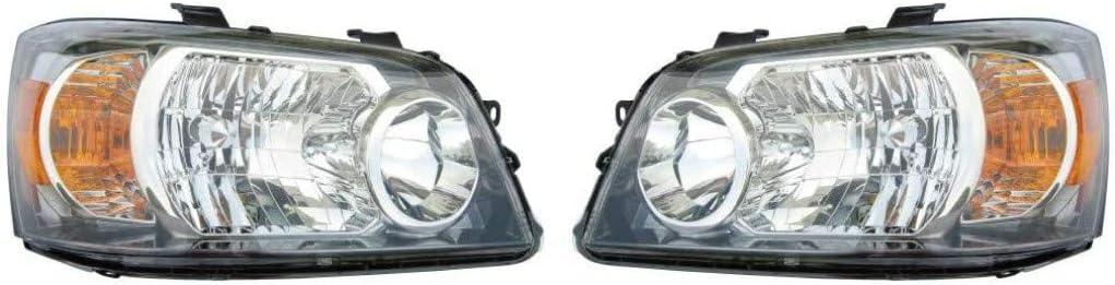 Pair Driver and Passenger Side Headlight Assembly P25283