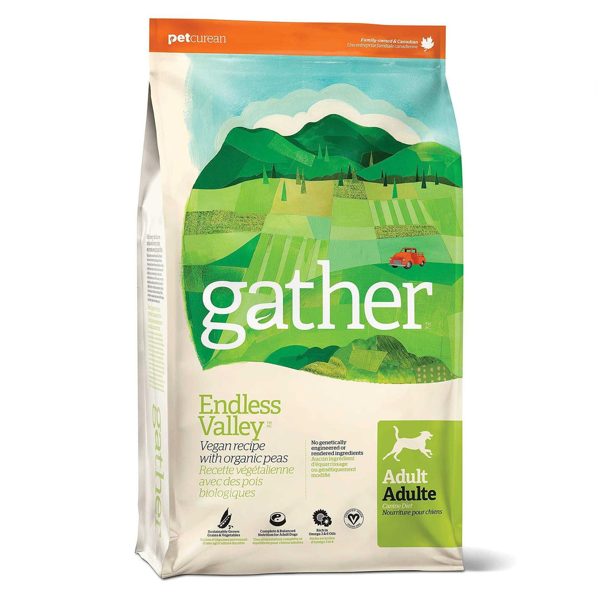 Vegan Recipe with Organic Peas Adult Dry Dog Food Q7476