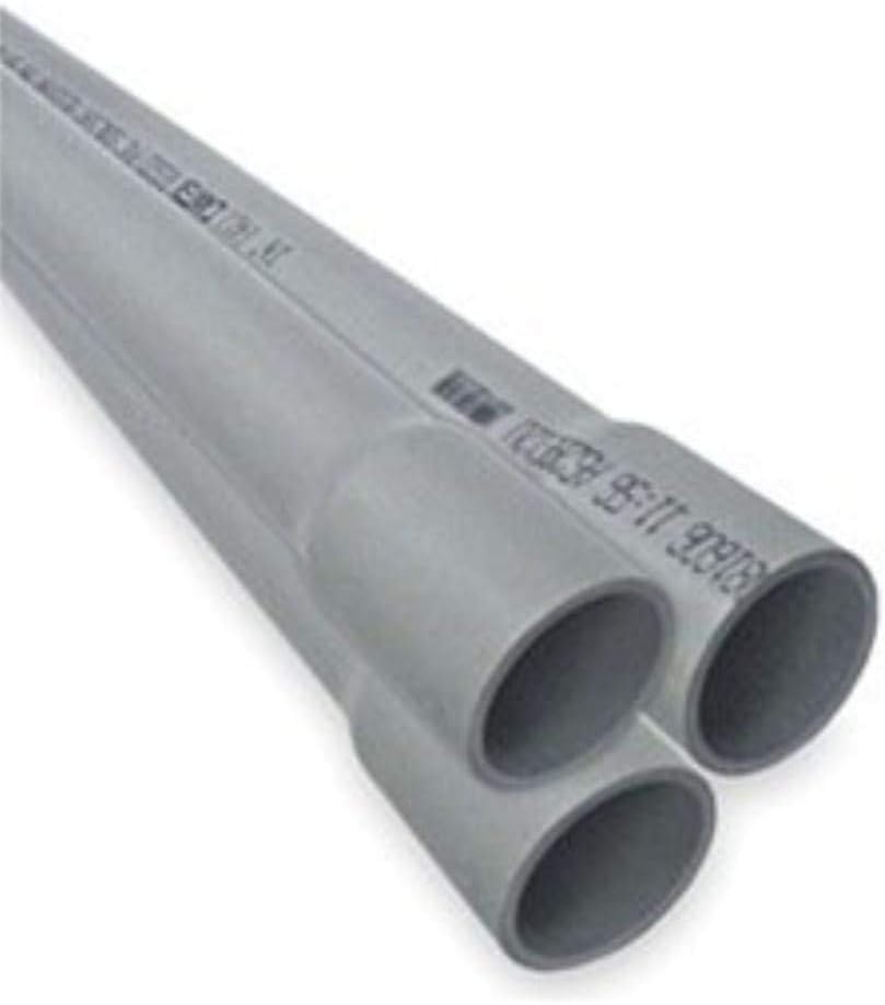 2 PCS X 5FT PVC 2 Inch Conduit Pipe A514994