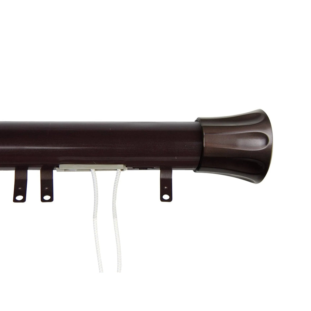 Black Finish Decorative Traverse Rod P553