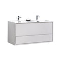 48 in. Double Sink Wall Mount Bathroom Vanity P7972