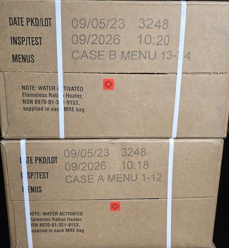 MRE Case – Military MRE Random Case P874516