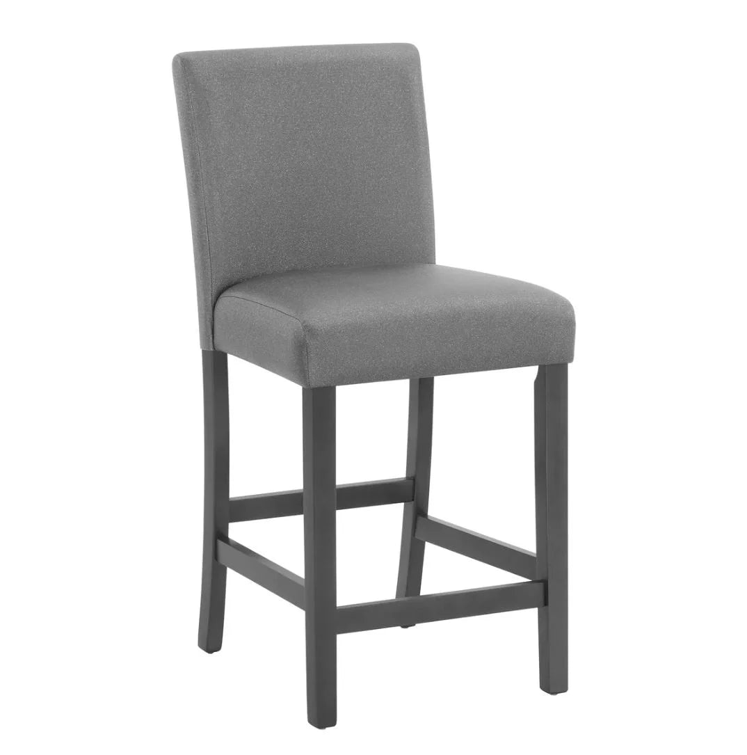5 Piece Counter Height Table Set Grey W5041