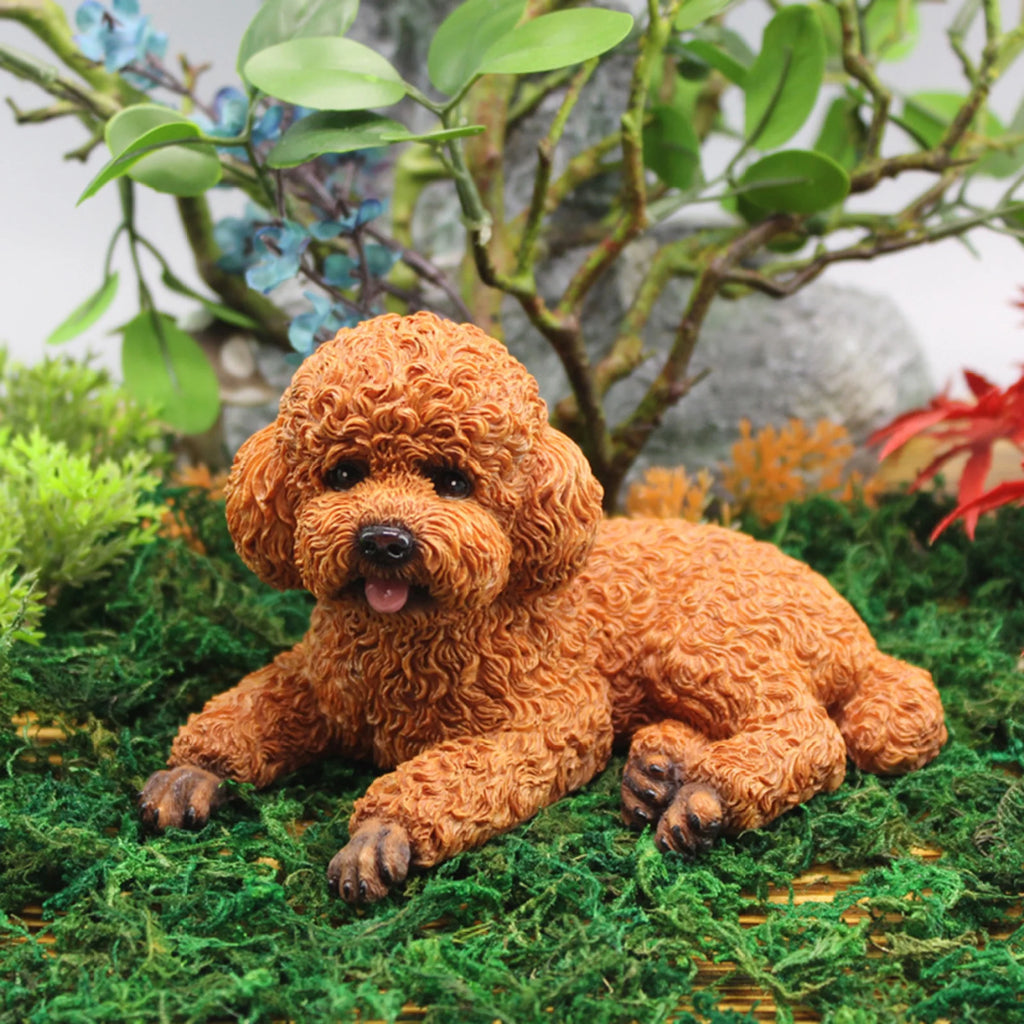 Brown Teddy Dog Dashboard Decoration Doll O17966