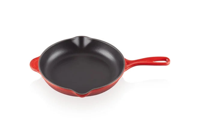 Enameled Cast-Iron 10-1/4-Inch Skillet with Iron Handle D773419