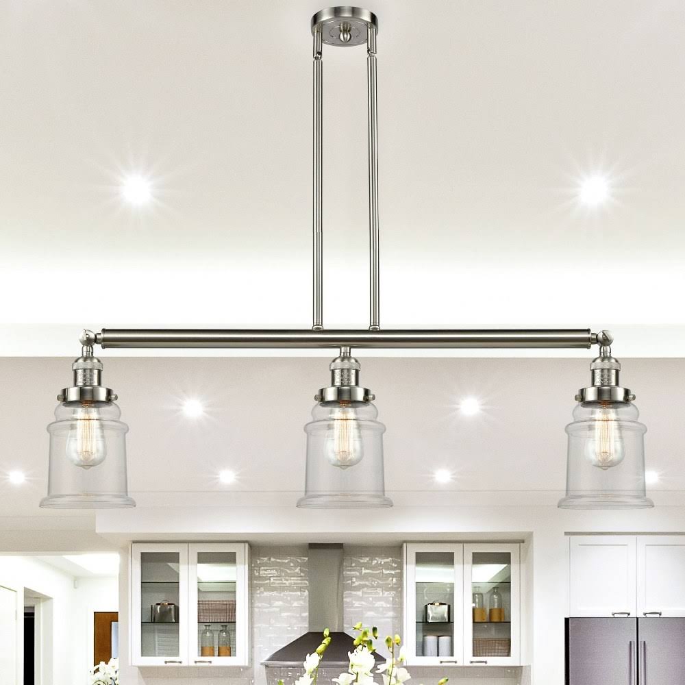 Brushed Brass 3 Light Island Light C7846