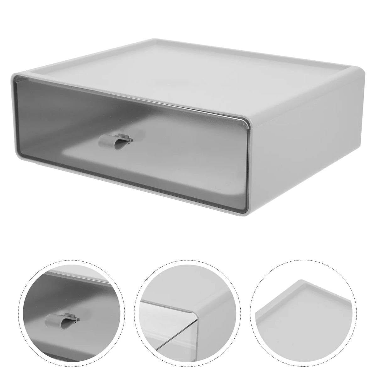 Stackable Desk Drawer Storage Boxes X8548