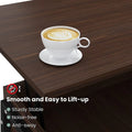 Lift Top Coffee Table with Storage Shelves S5432