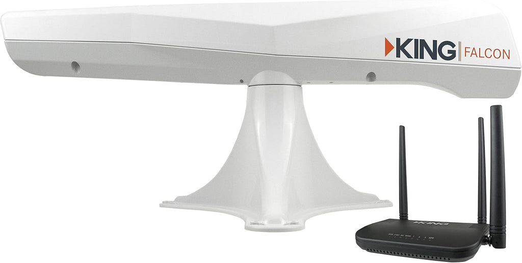 Black WiFi Range Extender and Router F2476