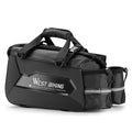 Expandable Bike Rear Storage Bag with Rack T8099