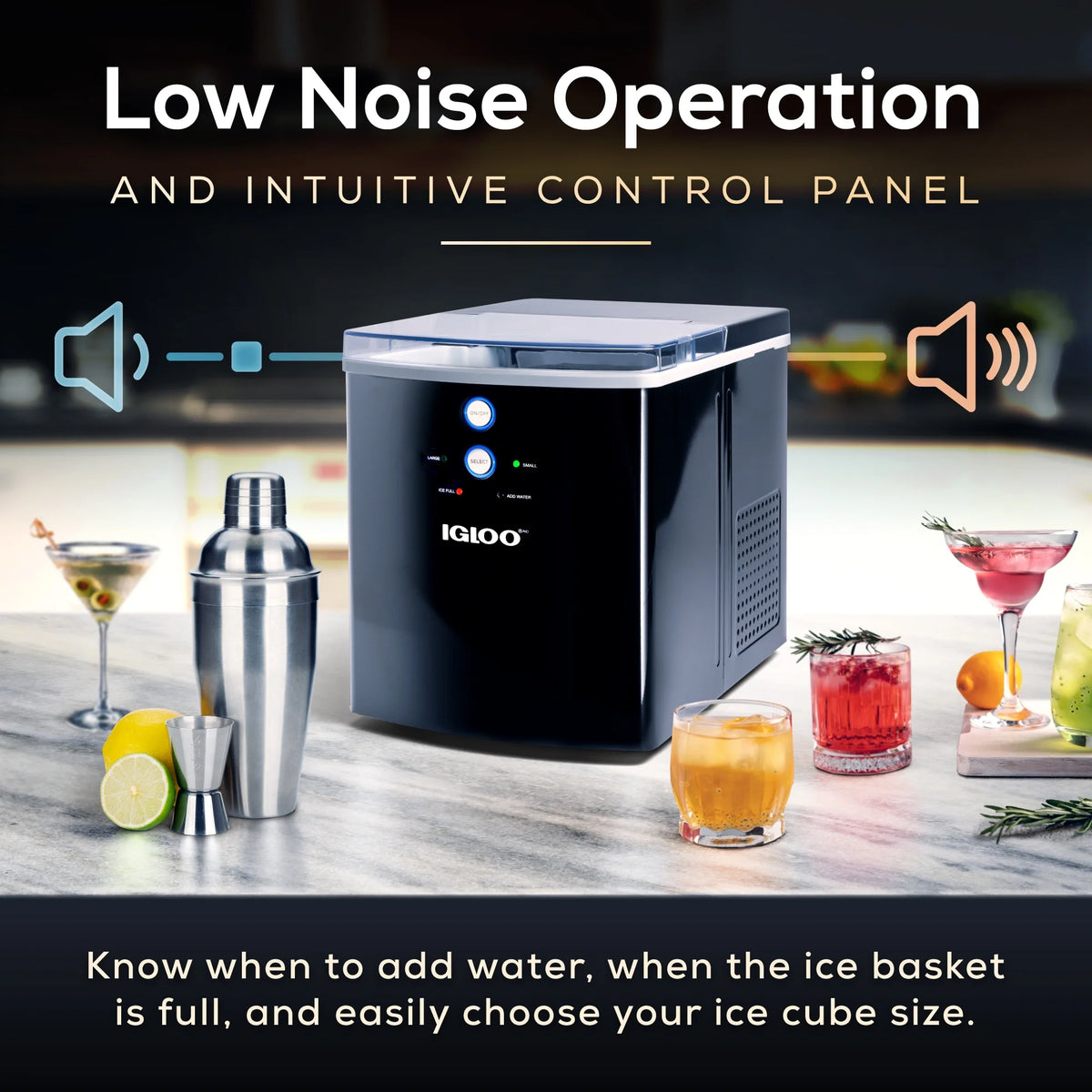Automatic Portable Countertop Ice Maker Machine E707