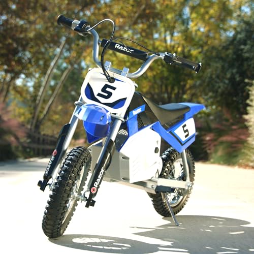 Blue Electric Motocross Bike S685