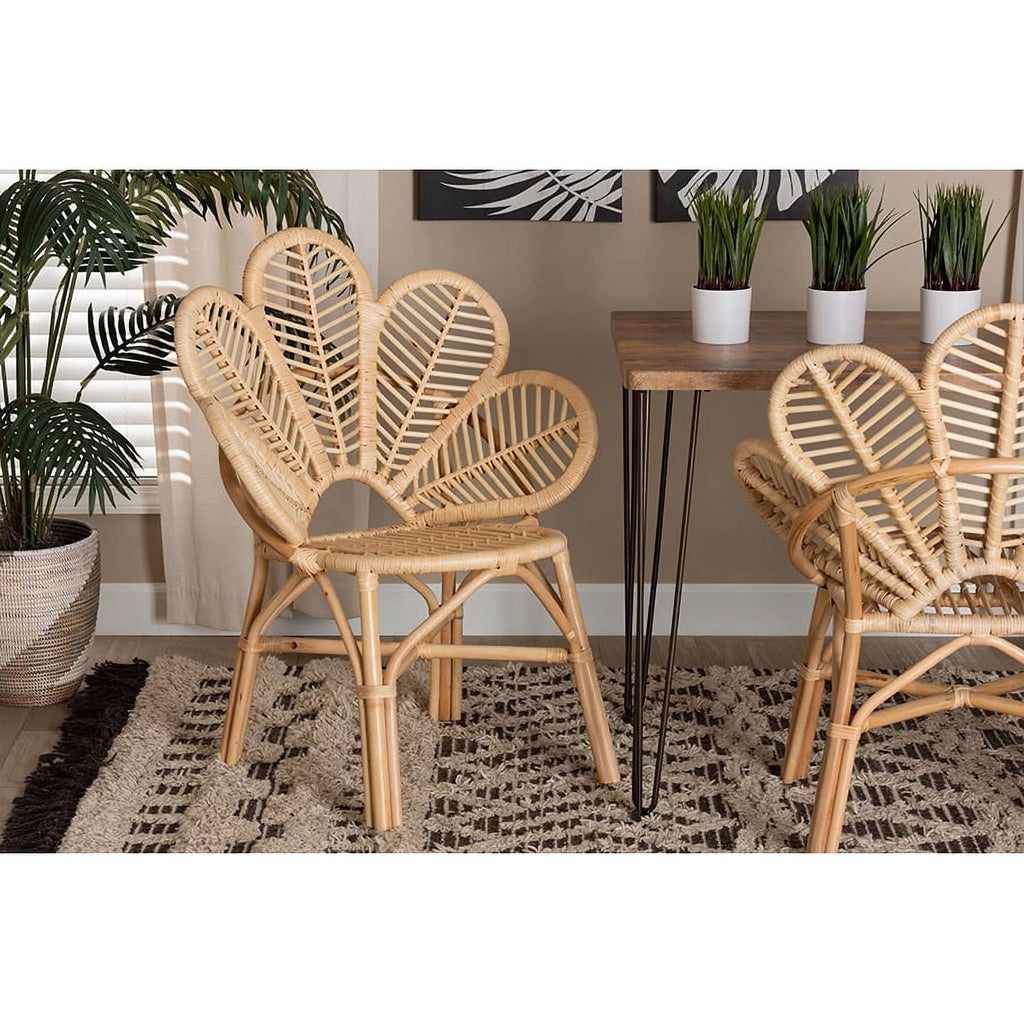 Natural Brown Rattan Chair E30615