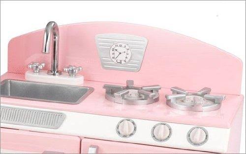 Pink Retro Kitchen and Refrigerator Z74780