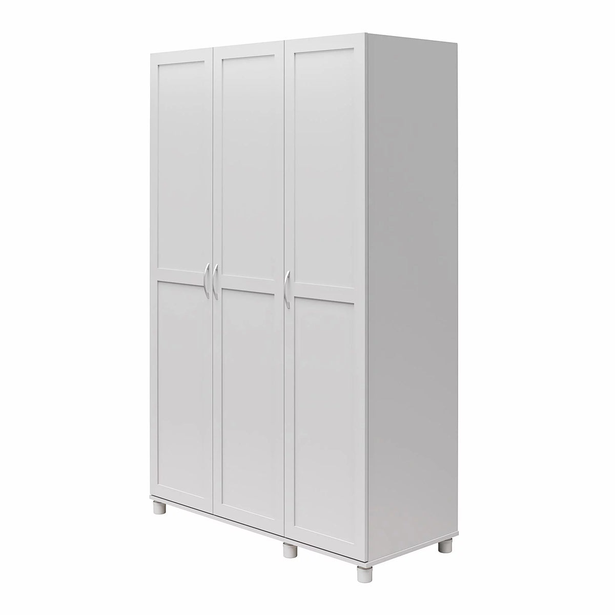 3 Door Dove Gray Wardrobe G825269