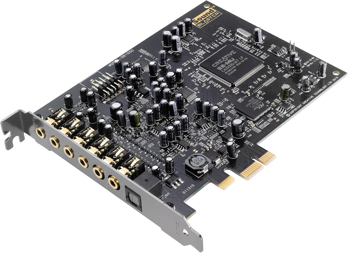 PCIe 7.1 Sound Card with Headphone Amp L35195