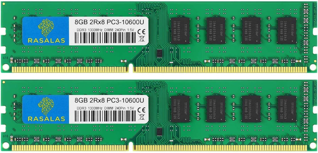 16GB Kit (2x8GB) DDR3 1333MHz SODIMM PC3-10600 CL9 204-Pin Non-ECC Unbuffered RAM G33864