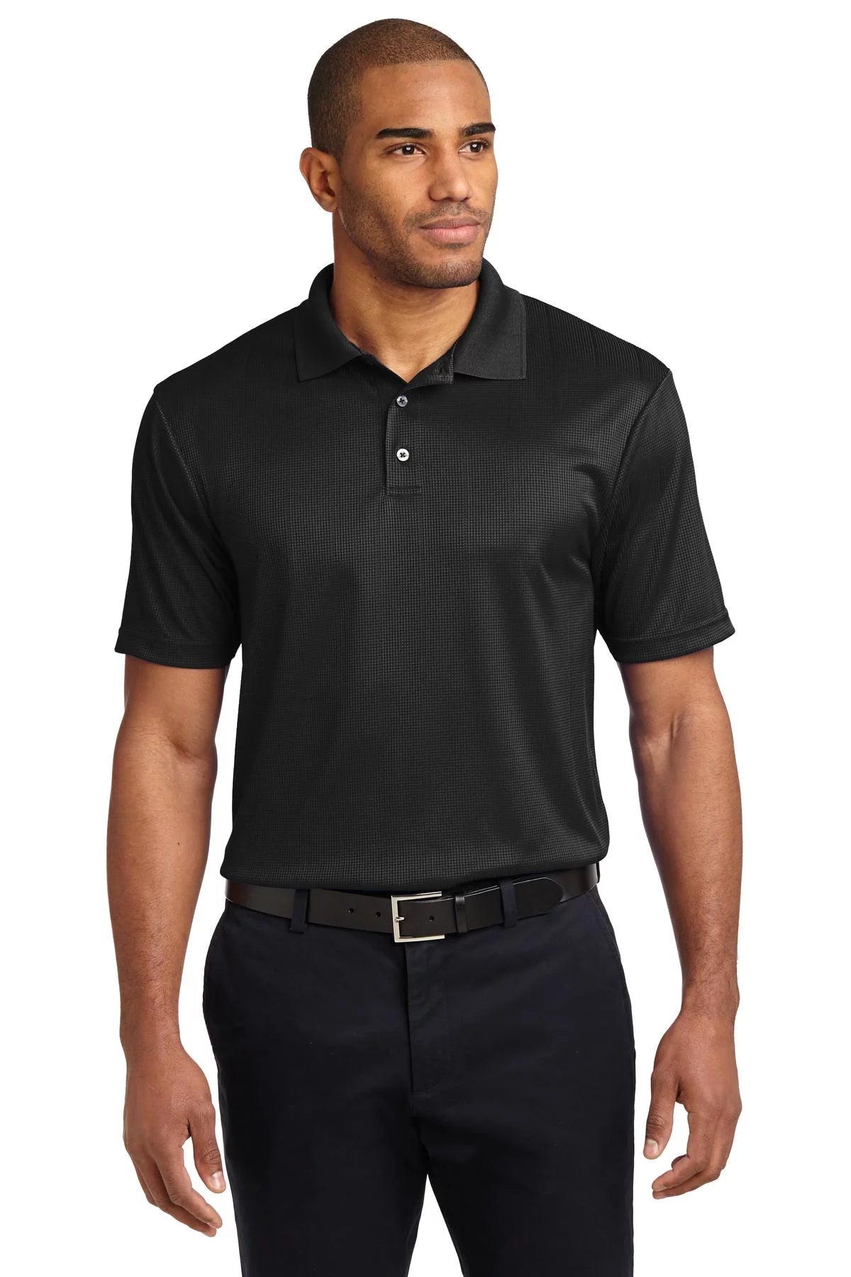 Black 2XL Polo N3511