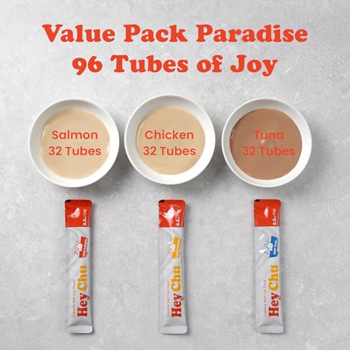 Grain-Free Squeezable Cat Treats 96 Tubes H437464