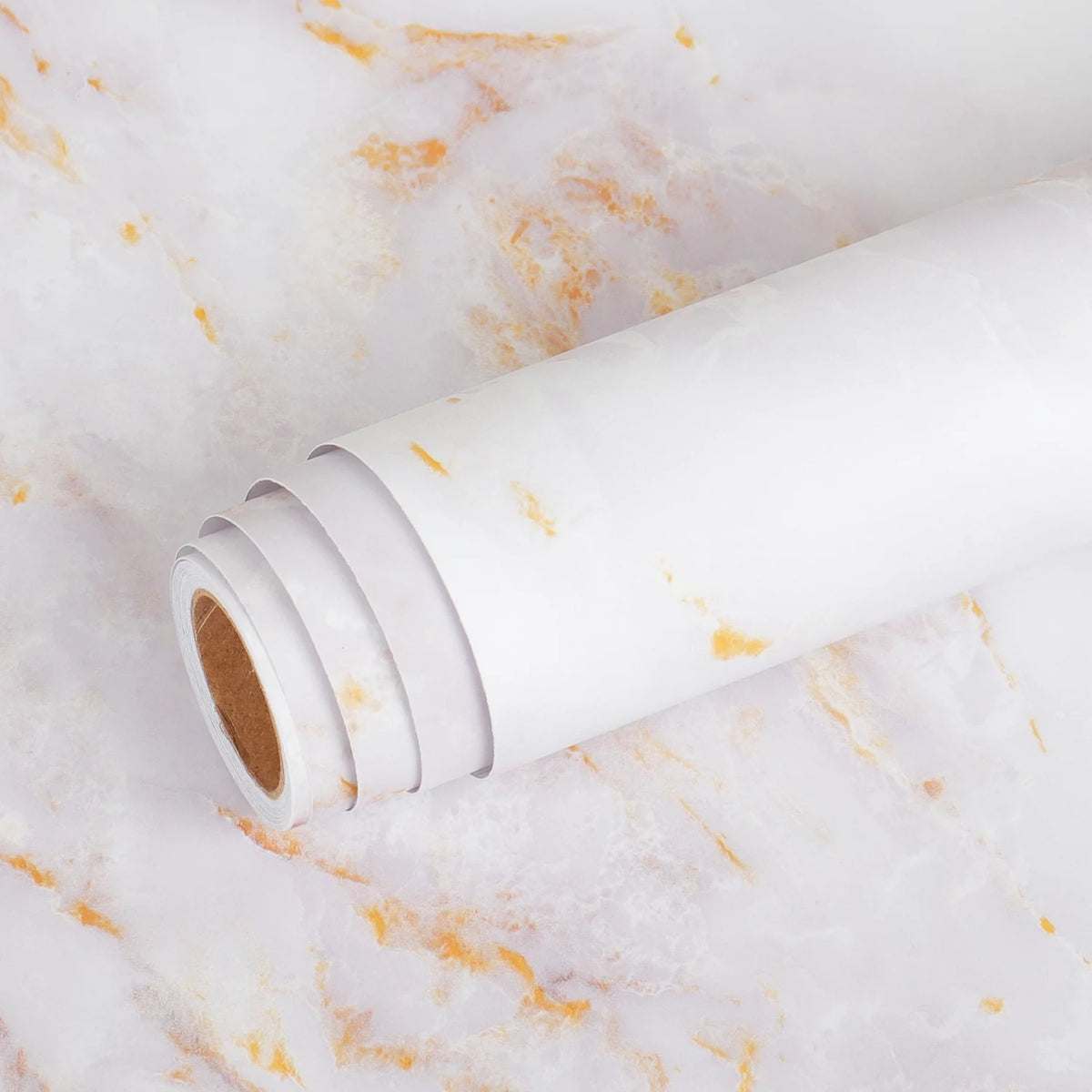 200" x 36" Marble Peel and Stick Waterproof Vinyl Wallpaper D802