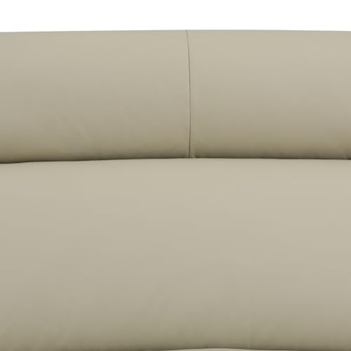 Beige Top Grain Leather 3-Piece Recliner Sofa Set A232