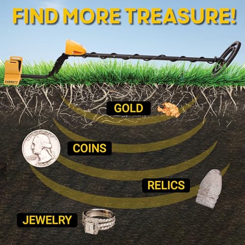 Metal Detector with Waterproof Search Coil M4831