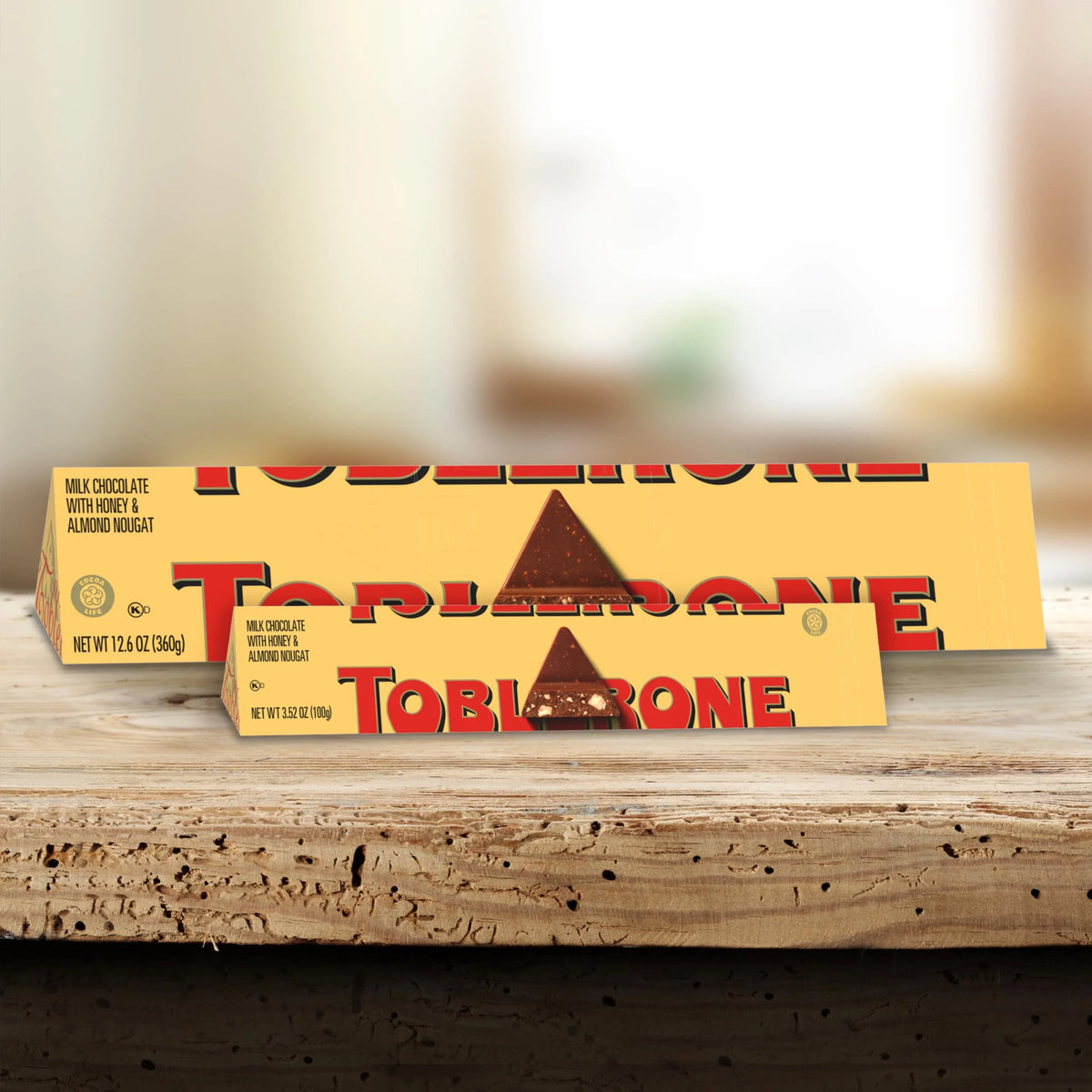 Milk Chocolate Bar with Honey and Almond Nougat F6666