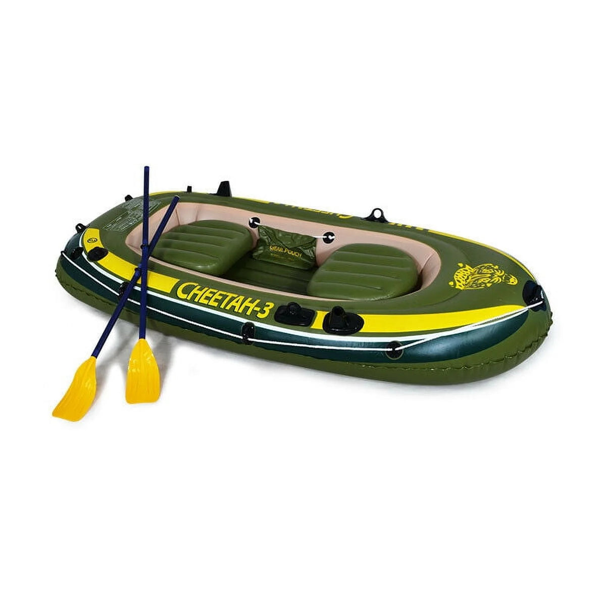 3 Person Inflatable Boat Set with Oars & Air Pump R965521