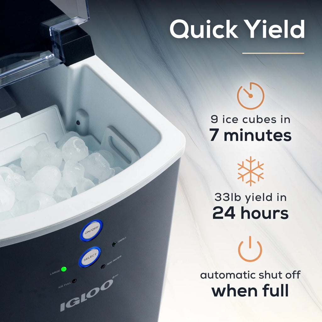 Automatic Portable Countertop Ice Maker Machine E707