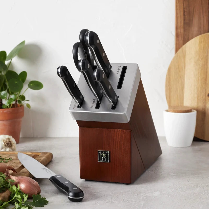 7 Pc Self-Sharpening Knife Set Z5143