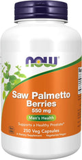 Saw Palmetto Berries 550 mg 250 Veg Capsules P229