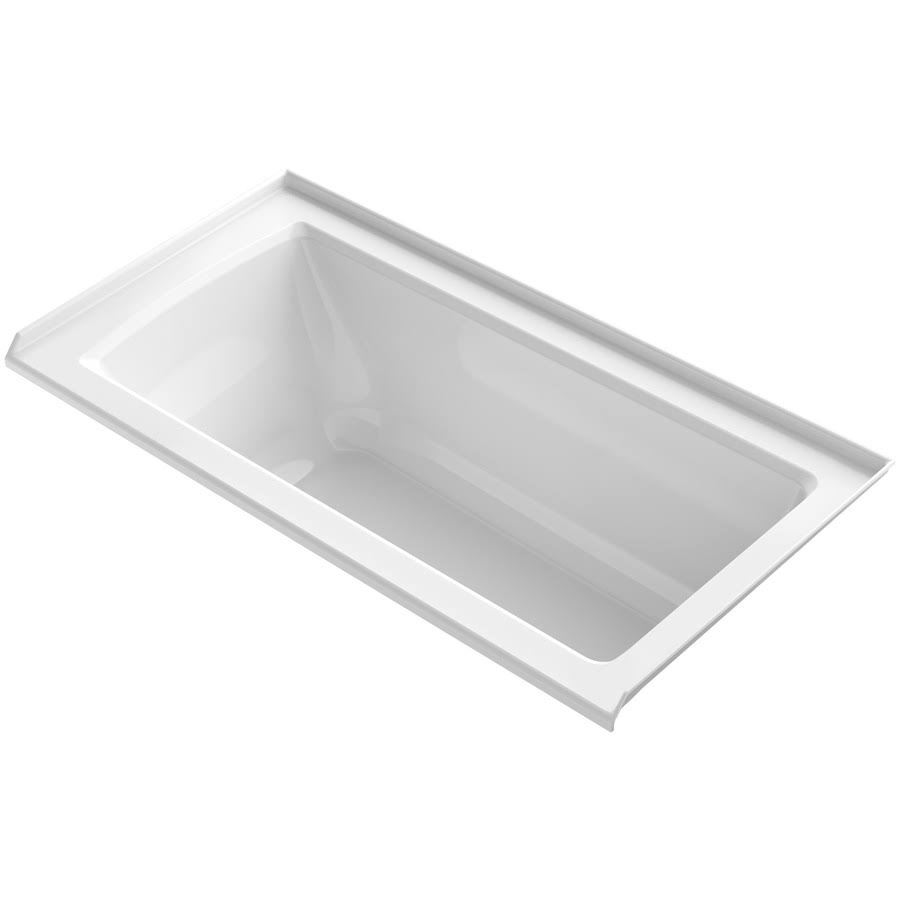 60x22 Acrylic Soaking Bathtub White I37997