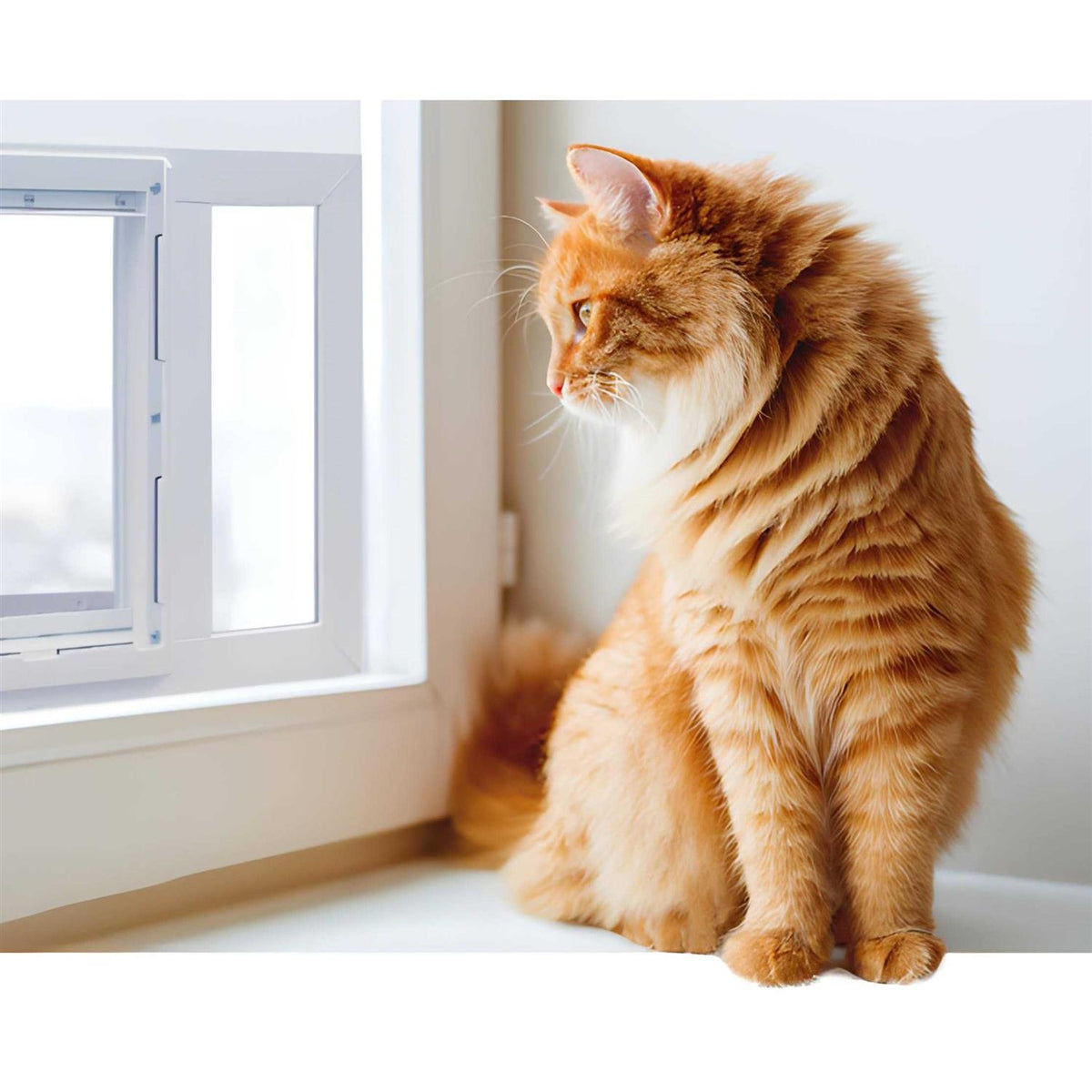Aluminum Sash Pet Door D55540