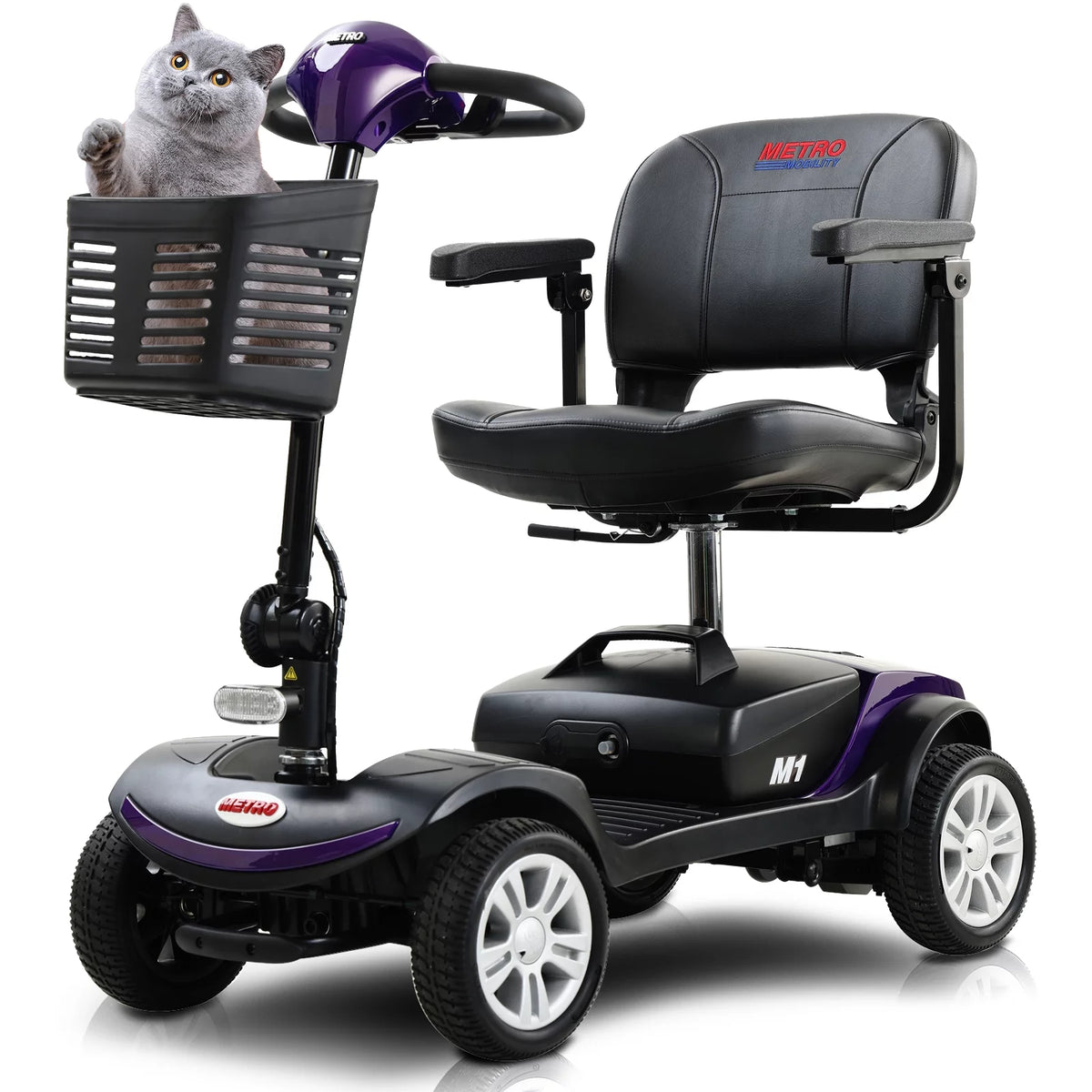 4-Wheel Electric Mobility Scooter with Head Light I54535