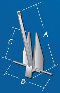 35 lbs Hi-Tensile Anchor X23779