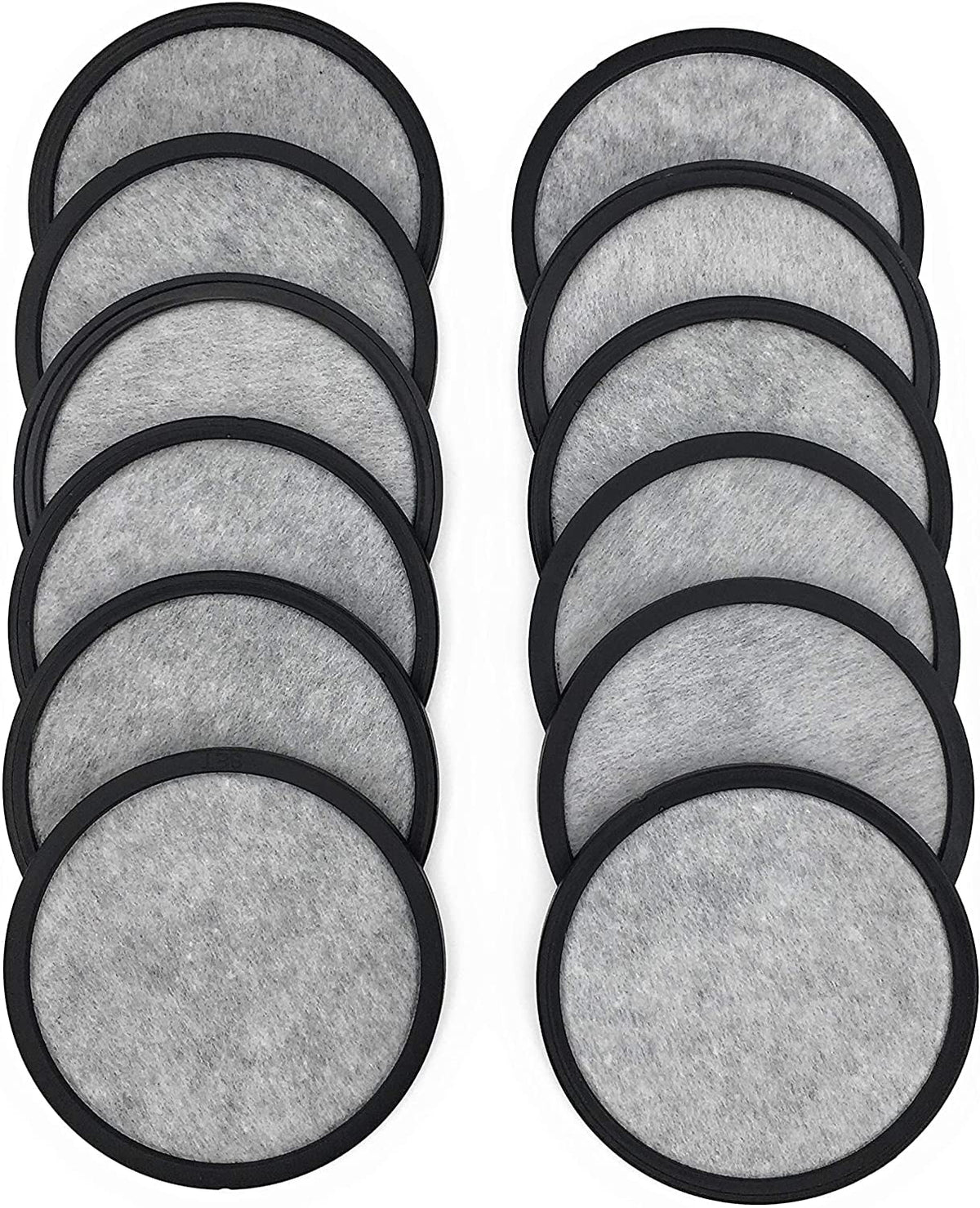 12 Pack Activated Charcoal Water Filter Discs L56798