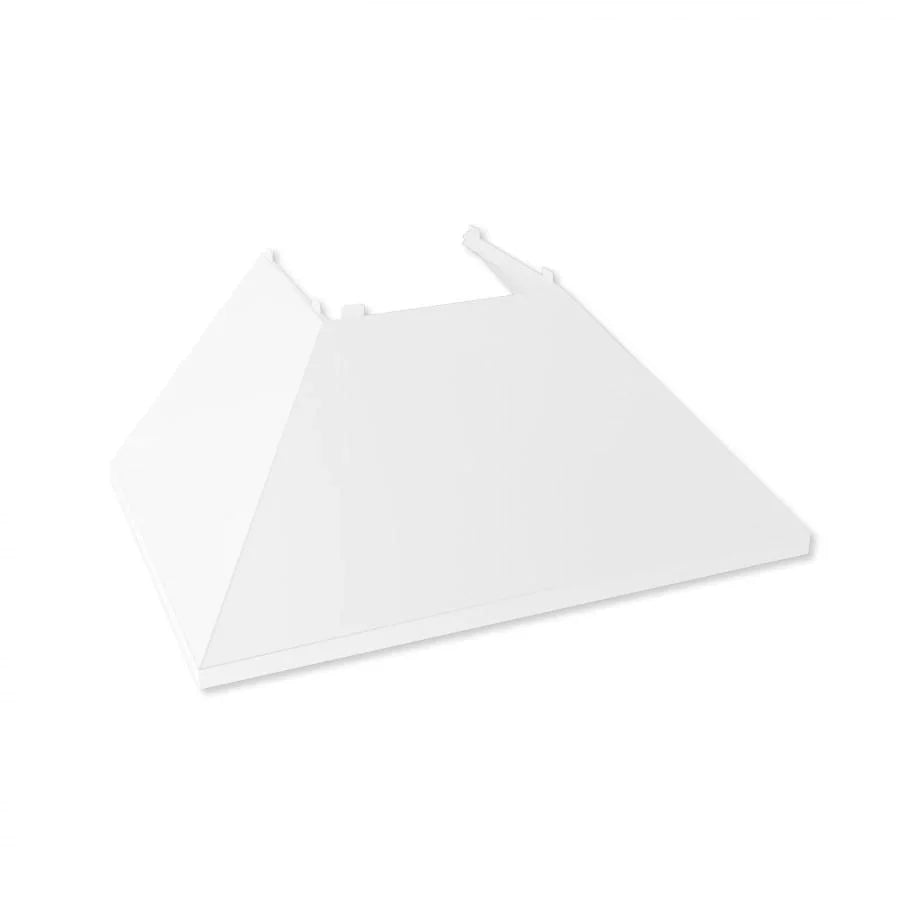 White Matte Range Hood Shell F5081